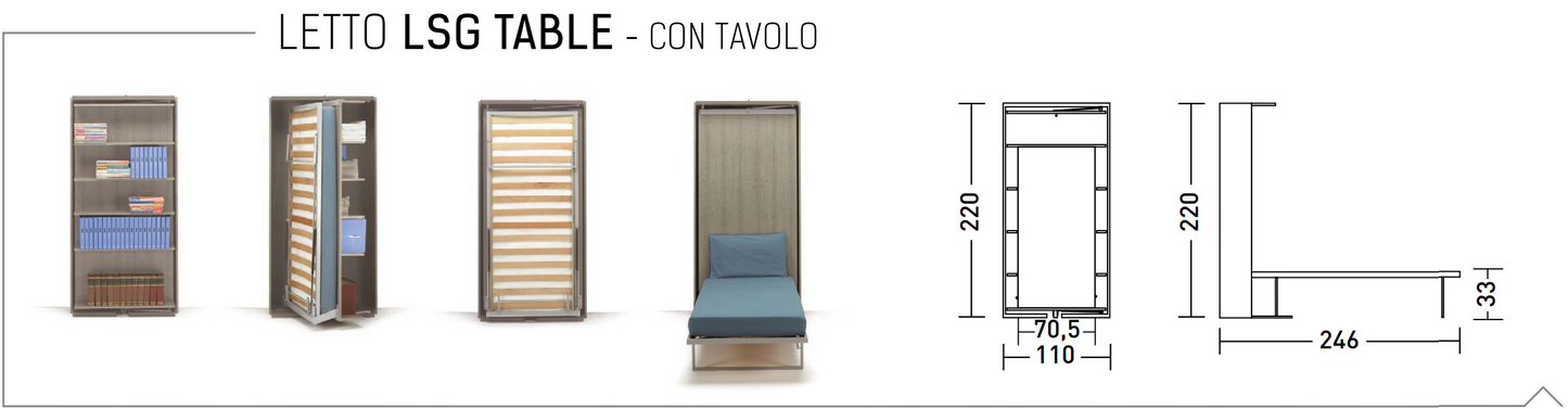 Letto Single Bed