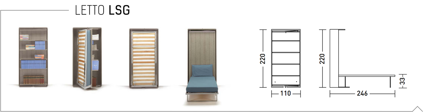Letto Single Bed